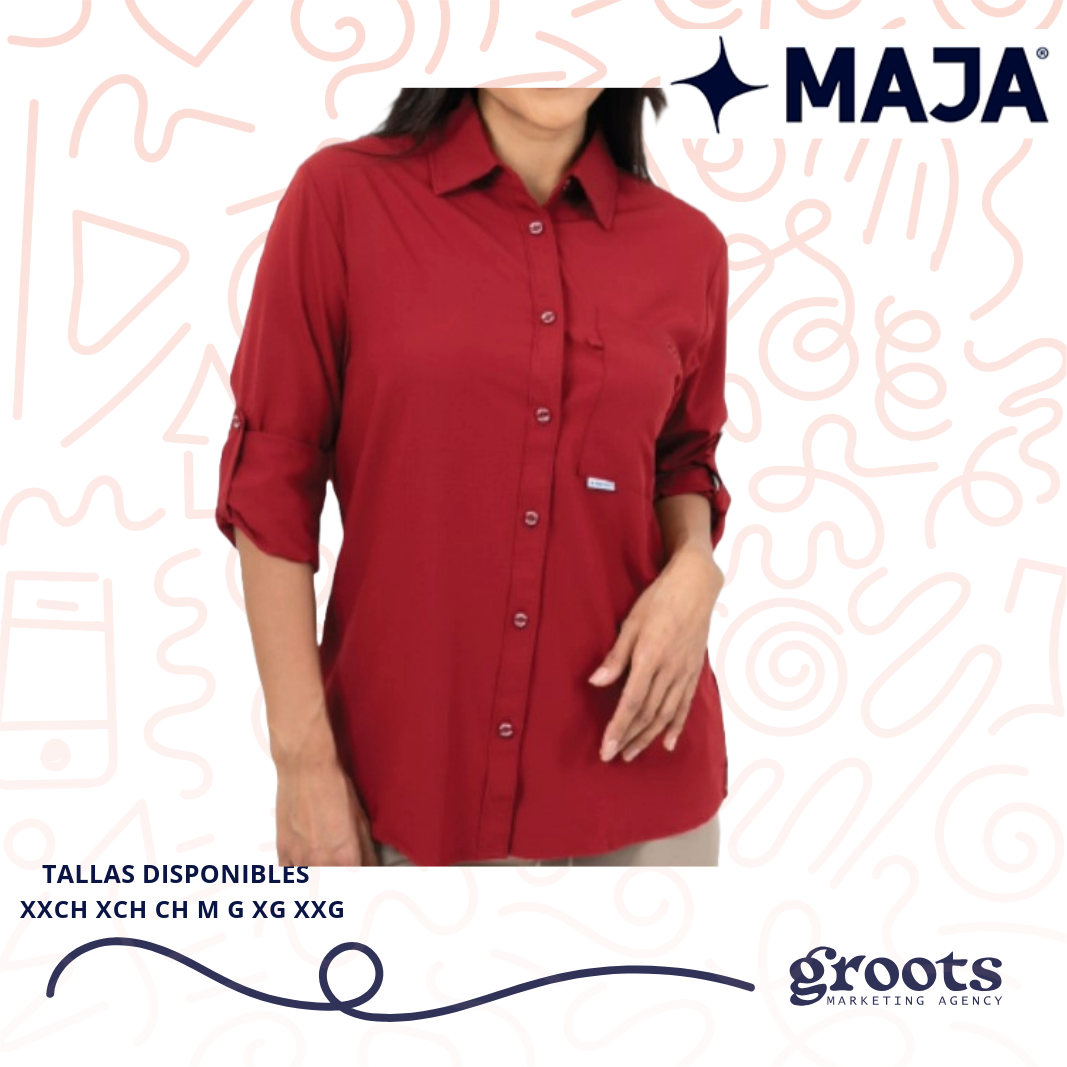 CAMISA CORPORATIVA MAJA CABALLERO