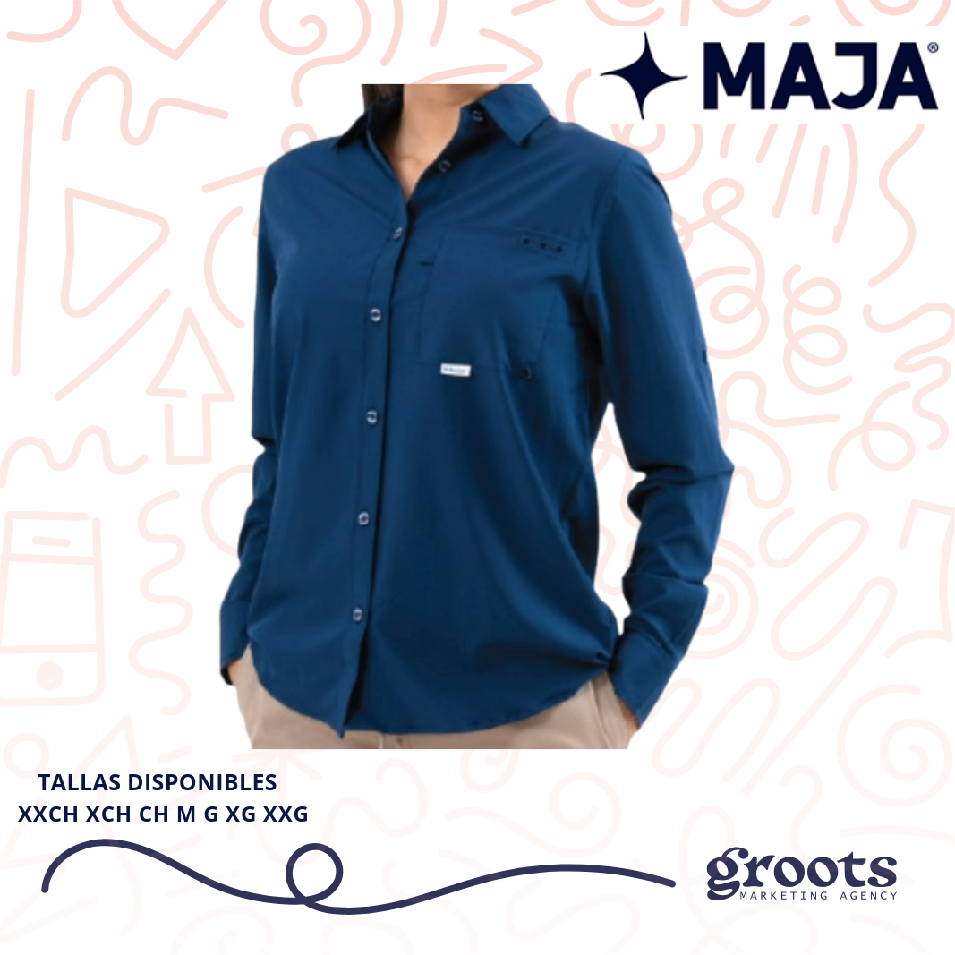 CAMISA CORPORATIVA MAJA CABALLERO