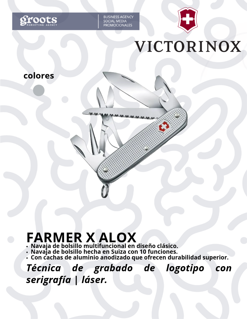 NAVAJA VICTORINOX FARMER X ALOX