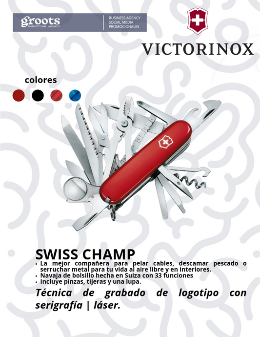 NAVAJA VICTORINOX SWISS CHAMP