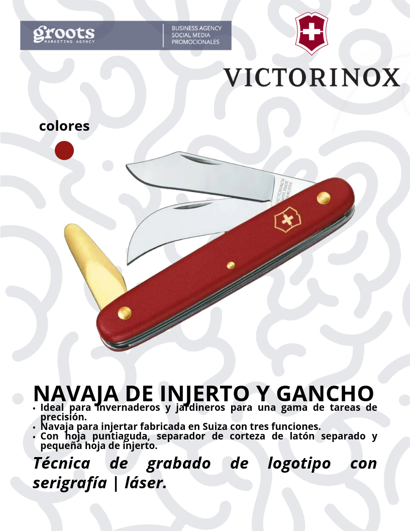 NAVAJA VICTORINOX DE INJERTO