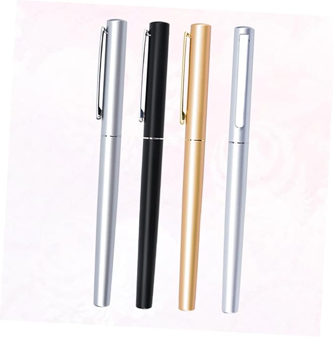 Pluma De Gel Metalica Grabado Laser Pluma Estilográfica Para Firma Comercial Pluma Publicitaria