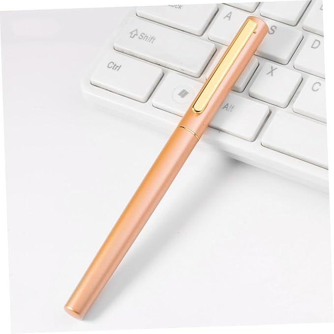 Pluma De Gel Metalica Grabado Laser Pluma Estilográfica Para Firma Comercial Pluma Publicitaria