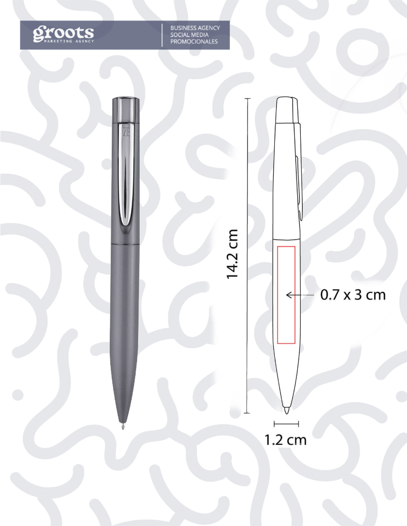 BOLÍGRAFO USB 8 GB NEUSS