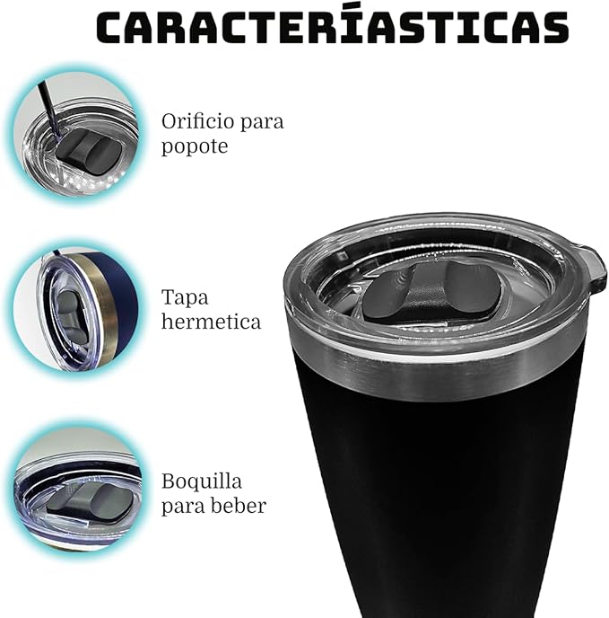 Termo Personalizado Nombre 20oz Acero inoxidable Grabado laser Para Cafe Agua