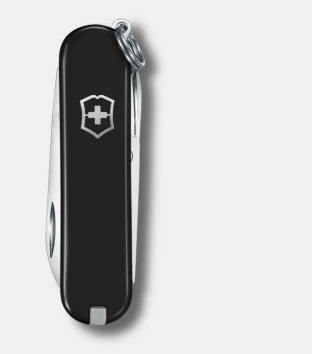 Navaja VICTORINOX classic sd Navaja de bolsillo hecha en Suiza con 7 funciones  incluye una impresión laser