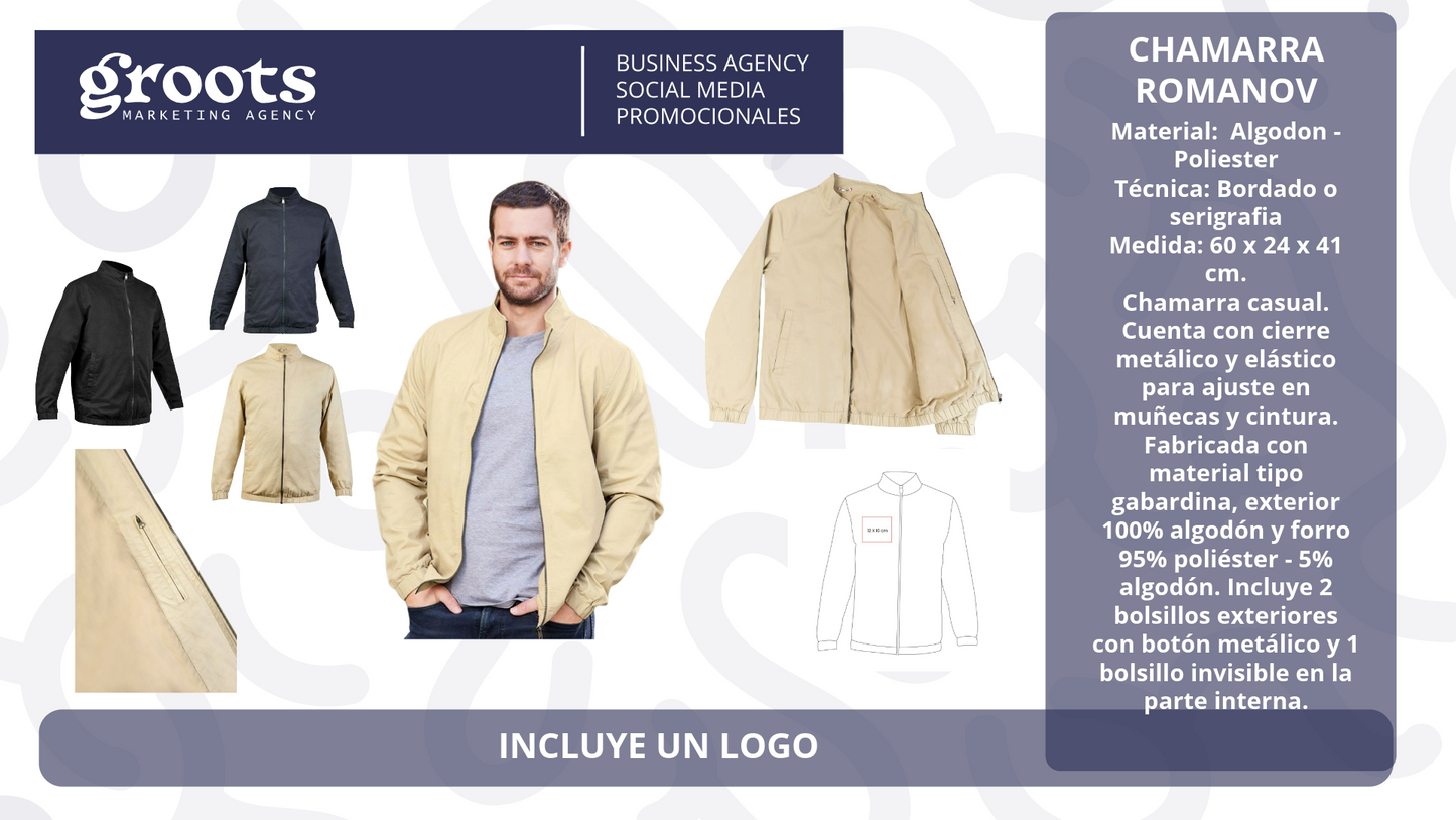 CHAMARRA ROMANOV