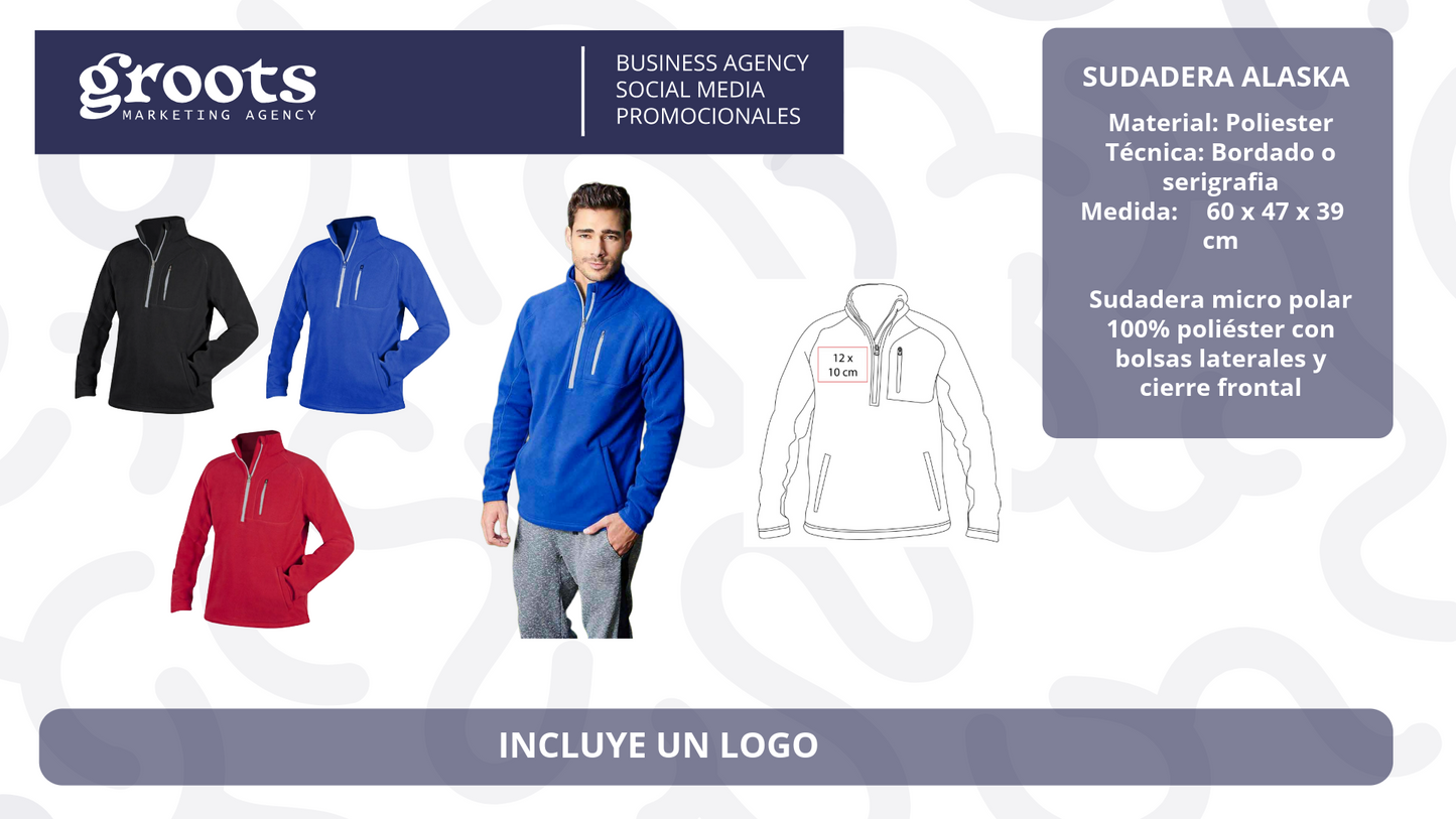 SUDADERA ALASKA